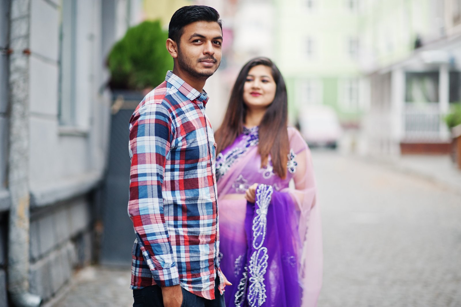 stylish-indian-hindu-couple-posed-street